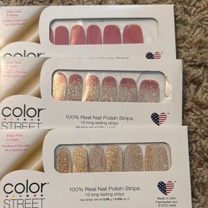 Color Street Nail Polish Strips Set
